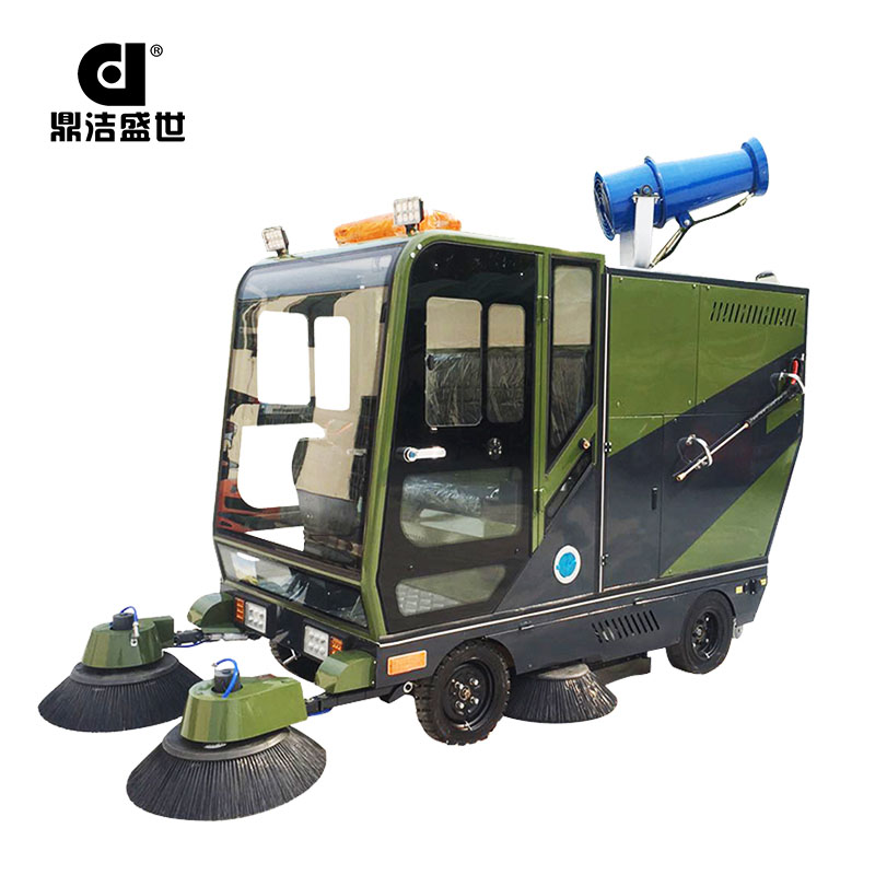 鼎潔盛世DJ2300GYWP電動(dòng)掃地車使用安裝視頻